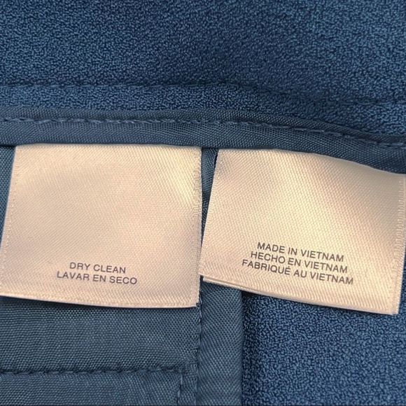 Anne Klein Bowie Straight-Leg Dress Pants, Spruce Size 16 - Picture 10 of 11